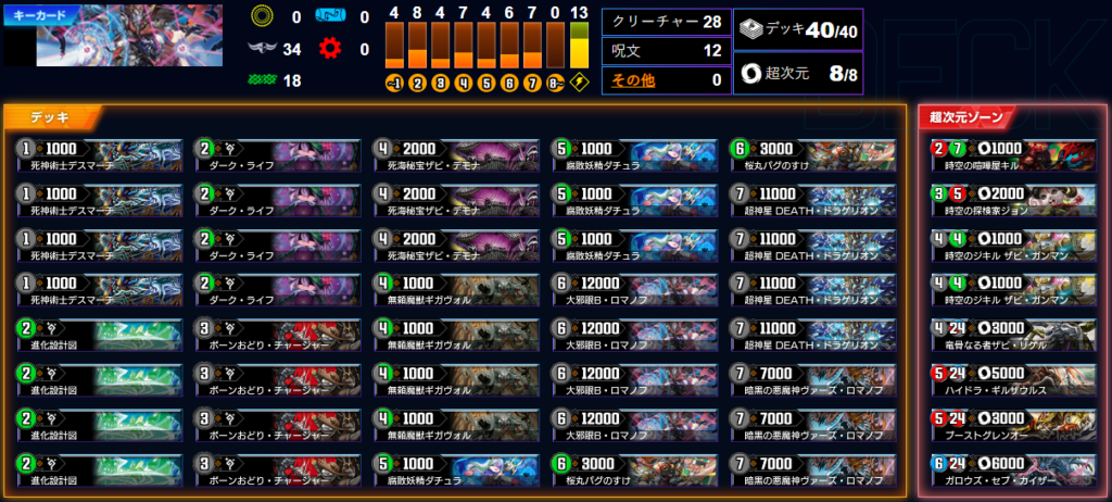 ND】黒緑B・ロマノフ(11/10新規)【第16弾環境】 | BEANS/デュエプレ 